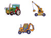 Patch thermocollant, Tracteur, Grue, Voiture, Tractopelle, Camion de pompiers