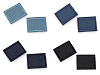 Nažehlovací záplaty pro opravy dírek jeans 3x4 cm