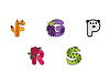 Patch thermocollant, Lettres