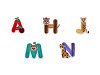 Parche termoadhesivo, letras