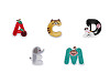 Patch thermocollant, Lettres