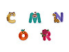 Patch thermocollant, Lettres