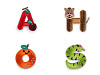Patch thermocollant, Lettres