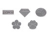 Patch thermocollant réfléchissant, assortiment de motifs et de tailles