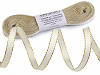 Taffeta Ribbon width 6 mm with lurex