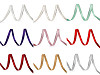 Taffeta Ribbon width 6 mm with lurex
