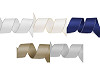 Taftband Breite 40 mm mit Lurex