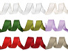 Ruban en taffetas, largeur 25 mm, avec lurex
