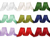 Ruban en taffetas, largeur 25 mm, avec lurex