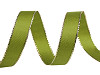 Taffeta Ribbon width 15 mm with lurex