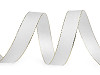Taffeta Ribbon width 15 mm with lurex