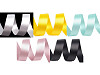 Ruban satiné double face, largeur 24 mm