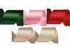 Satinband beidseitig Breite 50 mm