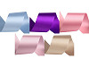 Satinband beidseitig Breite 50 mm
