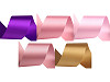 Satinband beidseitig Breite 50 mm