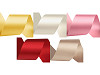 Satinband beidseitig Breite 50 mm