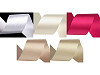 Ruban satiné double face, largeur 50 mm