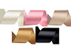 Satinband beidseitig Breite 50 mm