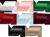 Paquets de ruban satiné par 3 m, largeur 50 mm
