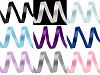 Satin Ribbon packs per 5 m width 6 mm