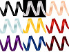 Satin Ribbon packs per 5 m width 6 mm