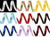 Paquets de ruban de satin par 5 m, largeur 6 mm