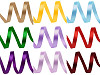 Paquets de ruban de satin par 5 m, largeur 6 mm