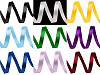 Paquets de ruban de satin par 5 m, largeur 6 mm