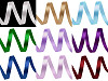 Satin Ribbon packs per 5 m width 6 mm