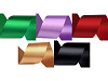Paquets de ruban satiné double face, par 5 m, largeur 50 mm