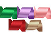 Paquets de ruban satiné double face, par 5 m, largeur 50 mm