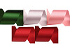 Paquets de ruban satiné double face, par 5 m, largeur 50 mm