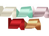 Paquets de ruban satiné double face, par 5 m, largeur 50 mm