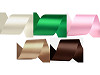 Confezioni di nastro in raso double-face, da 5 m, larghezza: 50 mm