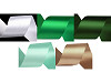 Confezioni di nastro in raso double-face, da 5 m, larghezza: 50 mm
