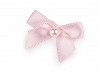 Satin Bow 30x35 mm with Bead
