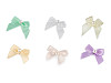 Satin Bow 30x35 mm with Bead