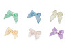 Satin Bow 30x35 mm with Bead