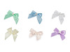 Satin Bow 30x35 mm with Bead