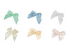 Satin Bow 30x35 mm with Bead