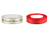 Satin Ribbon Veselé Vánoce (Merry Christmas) width 20 mm