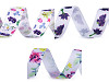 Flower Print Ribbon 25 mm