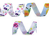 Cinta estampado flores 25 mm