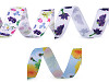 Cinta estampado flores 25 mm