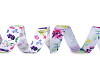Flower Print Ribbon 25 mm