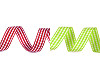 Gingham Check Ribbon width 15 mm