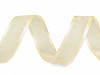 Monofilband mit Satinrand Breite 20 mm