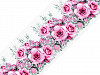 Satin Ribbon Rose, width 40 mm