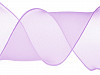 Organza Ribbon with Pearl Shine width 80 mm