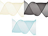 Organza Ribbon with Pearl Shine width 80 mm